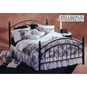  Willow Panel Bed by Hillsdale   Textured Black (01140R) Home