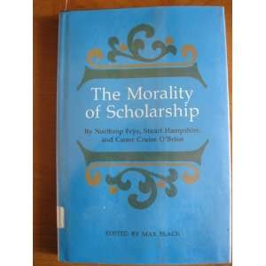 Morality of Scholarship Max (editor) Black Books