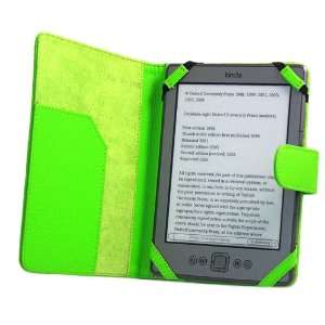 iTALKonline PadWear GREEN Executive BOOK Wallet Case Cover Shield Slot 