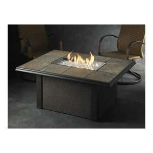  Napa Valley Rectangular Fire Pit Table Patio, Lawn 