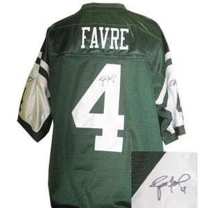  Brett Favre Autographed NY Jets Jersey: Sports & Outdoors