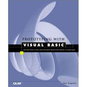  Prototyping with Visual Basic (0029236725785): Rod 
