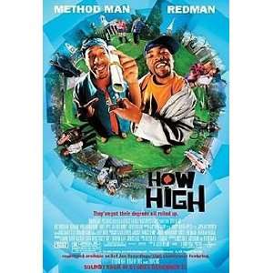  How High Original 27 X 40 Theatrical Movie Poster 