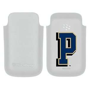  University of Pittsburgh P on BlackBerry Leather Pocket 