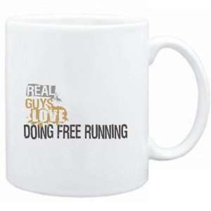 Mug White  Real guys love doing Free Running  Sports  
