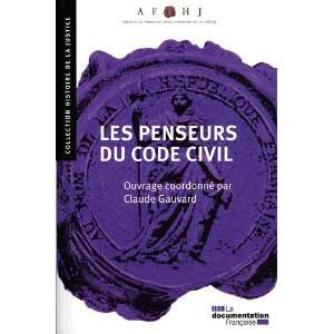  Les penseurs du Code civil (French Edition) (9782110072375 