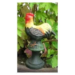  Ornamental Iron Rooster Hose Guide: Patio, Lawn & Garden