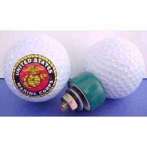  US Marines Seal Golf Ball License Plate Bolt Set: Sports 