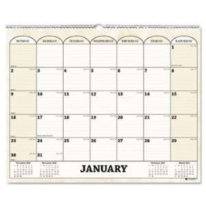  Monthly Horizontal Wall Calendar, 15 x 12, 2012 