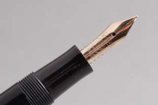   button filler with rare 14C gold nib for left handed writing  
