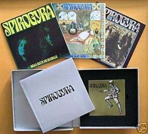 SPIROGYRA 4 LP Miniature CD BOX SET *SEALED* RARE  