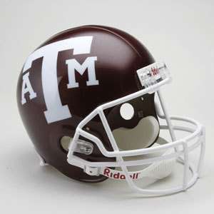 TEXAS A&M AGGIES Riddell FULL SIZE Football Helmet  