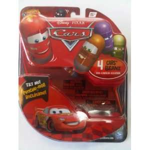  Mighty Beanz Disney Cars Starter Pack Set 4 Beanz: Toys 