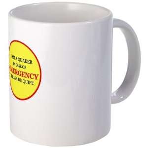  Quaker Emergency Emergency Mug by  Kitchen 