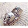 Hot sell Knuckle Silver Armour Cage Hinged Double Bendable Punk Rock 