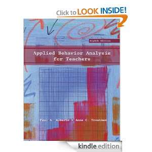 Applied Behavior Analysis for Teachers (8th Edition) Paul A. Alberto 