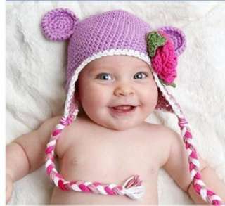  Cute Gorgeous Baby/Toddler Boy Girl Teddy Ears Monkey Hat/Beanie 
