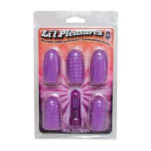 Bundle LIl Pleasures Purple and 2 pack of Pink Silicone Lubricant 3.3 