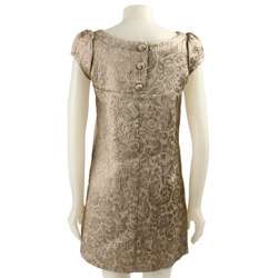 Necessary Objects Juniors Jacquard A line Dress  Overstock