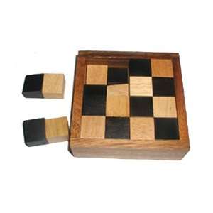  Devils Chessboard   Wood Brain Teaser Puzzle: Toys 
