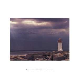  Lighthouse, Nova Scotia by Art Wolfe 14x11 Kitchen 