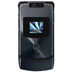 Motorola V3XX Titanium 3G Razr Unlocked GSM Cell Phone  Overstock