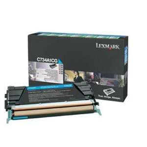  Lexmark International Cyan Toner Cartridge Electronics