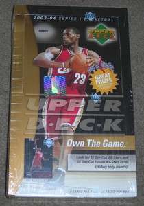 2003 04 Upper Deck Series 1 Basketball Box (Factory SEALED)  