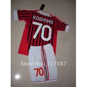   robinho soccer jersey football jersey soccer uniforms: Sports