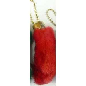  Red Lucky Rabbit Foot Key Chain: Everything Else