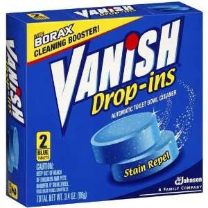 Vanish Drop ins Automatic Toilet Bowl Cleaner, 2 Count (Pack of 9 