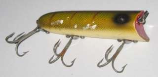 HEDDON WOOD LUCKY 13 LURE TACK ON EYES  