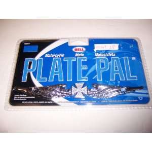    Motorcycle Plate Pal Maltese Cross with wings: Sports & Outdoors