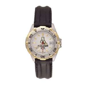 Appalachian State Mountaineers All Star Ladies Black Leather Strap 