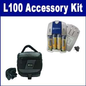  Nikon Coolpix L100 Digital Camera Accessory Kit includes 