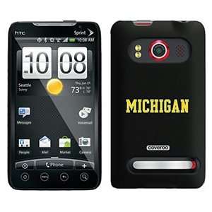  University of Michigan Michigan on HTC Evo 4G Case  