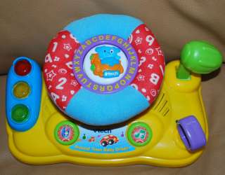 VTECH Activing Steering Wheel Toy Car Driver Songs FUN  