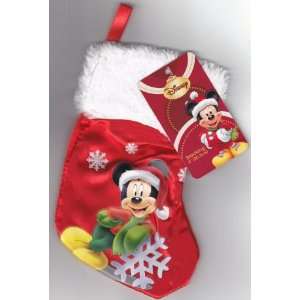  Disney Mickey Mouse Mini Christmas Holiday Stocking (8 