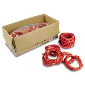  Ziotek It Pro Pack CAT5e Patch Cable 7ft Red 50 Packs 