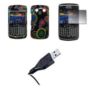  Blackberry Bold 9700   Premium Groove Bubbles Design Snap 