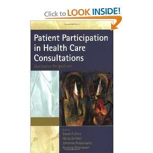  Patient Participation in Health Care Consultations 