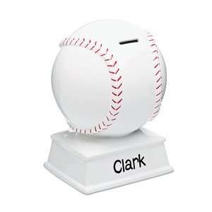  personalized baseball bank Baby