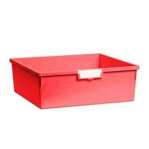  Red Storage Double Extra Wide Tray For Mobile Work Center 