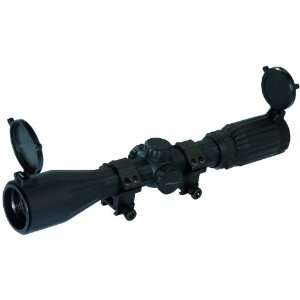 Center Point 3 9 x 40mm Riflescope with Dual Illuminated Reticle 