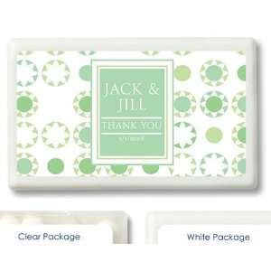 Wedding Favors Green Spring Theme Personalized Mint Container Favors 