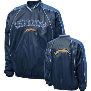  San Diego Chargers Color Blocked Pullover Windshirt 