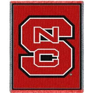  North Carolina State University Logo Red Jacquard Woven 