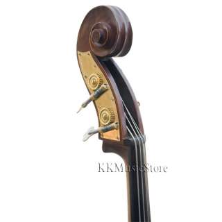 NEW CECILIO PRO QUALITY 3/4 FLAMED UPRIGHT DOUBLE BASS  