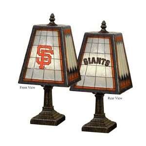  San Francisco Giants Art Glass Table Lamp: Home 