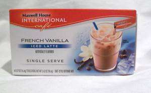 Maxwell House International Cafe French Vanilla Latte  